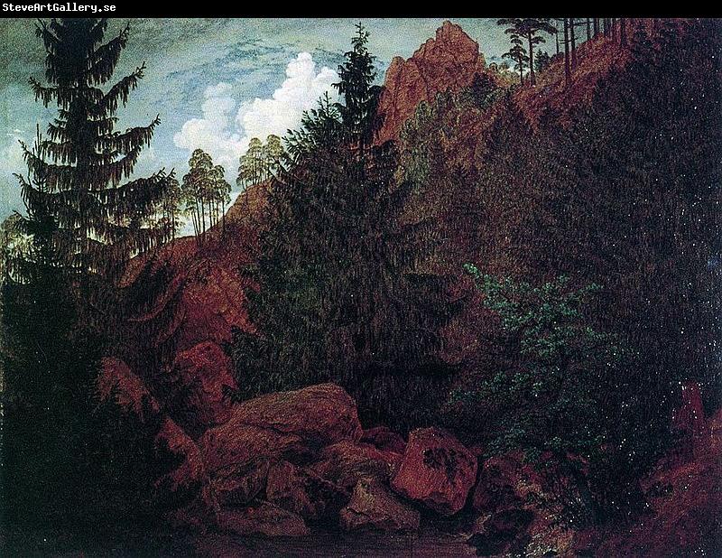 Caspar David Friedrich Felspartie